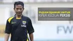 Djadjang Nurdjaman, pelatih Persib Bandung memberikan pujian kepada Deden Natshir, kiper kedua Persib yang bermain apik melawan Persela.