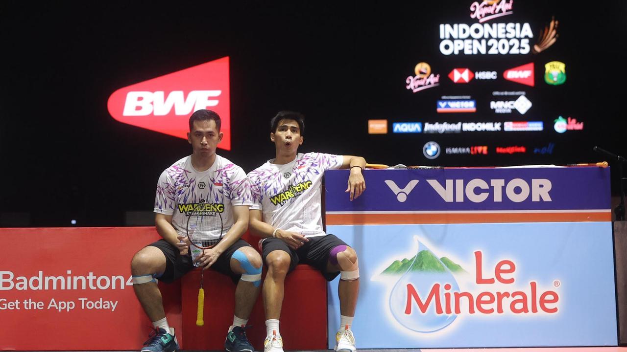 FOTO: Sabar/ Reza Dikalahkan Ganda Korea, Indonesia Kembali Tanpa Gelar di Indonesia Open