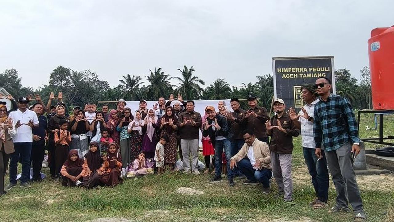HIMPERRA Bangun 20 Sumur Bor Berteknologi RO di Aceh, Pastikan Air Bersih Jelang Ramadan