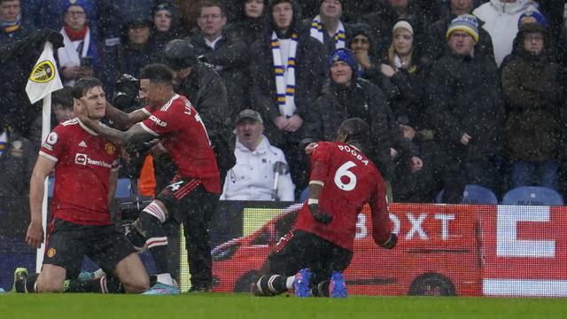 Foto: Dua Gol Pemain Pengganti Bawa MU Hancurkan Tuan Rumah Leeds United dalam Roses Derby di Liga Inggris