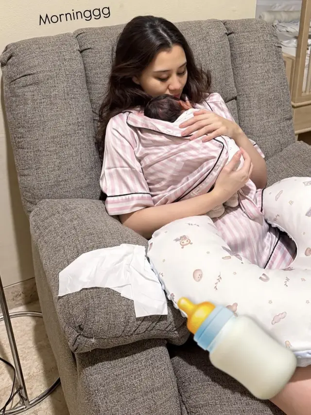 Aaliyah Massaid setelah akad nikah Alyssa Daguise. [@aaliyah.massaid]