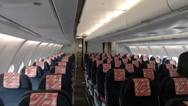 Seat Penumpang pada A330 MRTT yang Singgah di Indonesia.