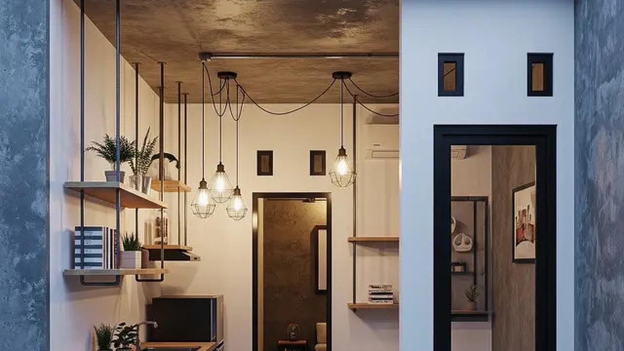 7 Inspirasi Desain Rumah Sederhana Sekali 2 Kamar Ukuran 4x6, Fungsional Hemat Anggaran