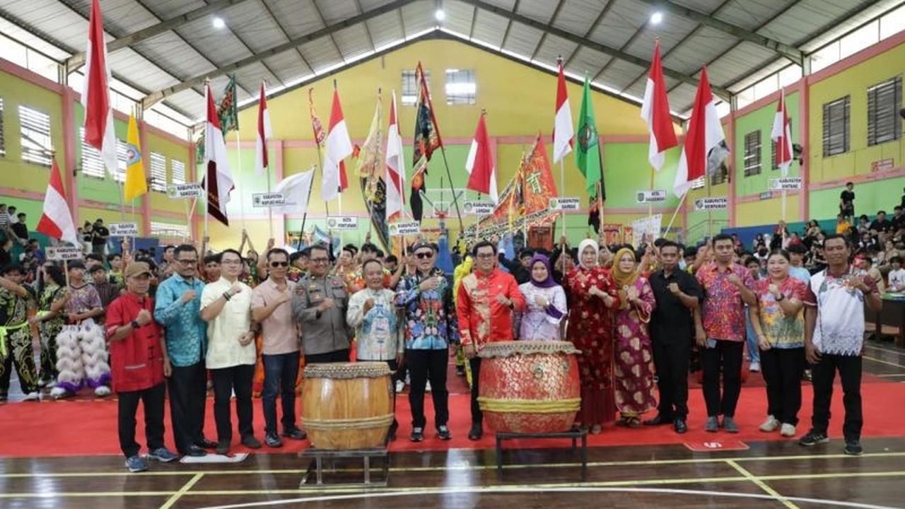 Meriahnya Festival Barongsai Singkawang: 12 Tim Adu Kebolehan Rayakan HUT ke-24 Kota Seribu Kelenteng