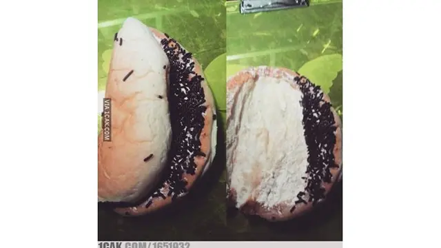 5 Potret Ekspektasi Vs Realita Roti Meses Sedikit Ini Bikin Geregetan