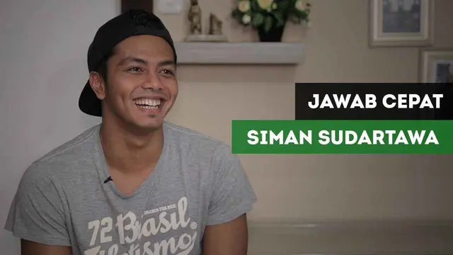 Berita video jawab cepat atlet renang Indonesia, Siman Sudartawa, tentang e-sports.