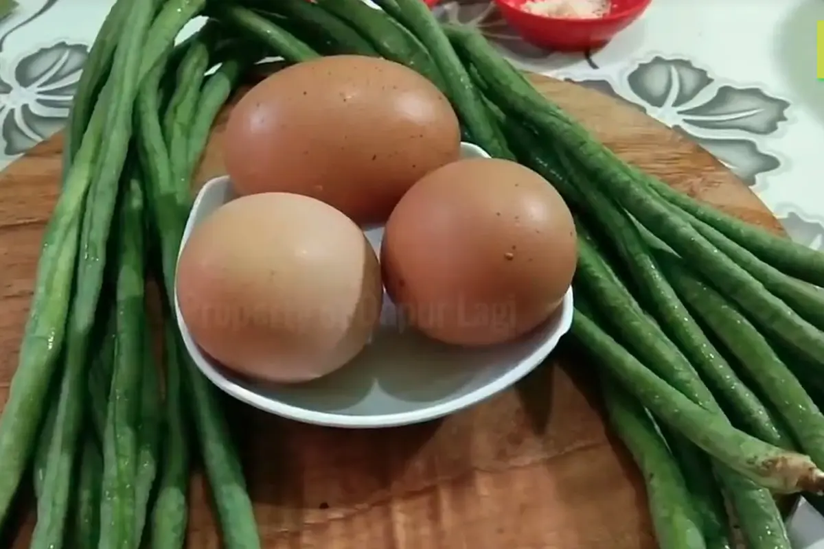 Resep Praktis Dengan Olahan Telur dan Kacang Panjang. sumberfoto: DapurLagi