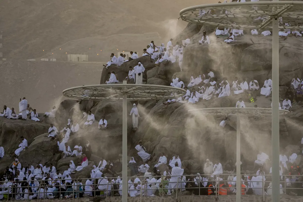 Jemaah Haji Wukuf di Arafah