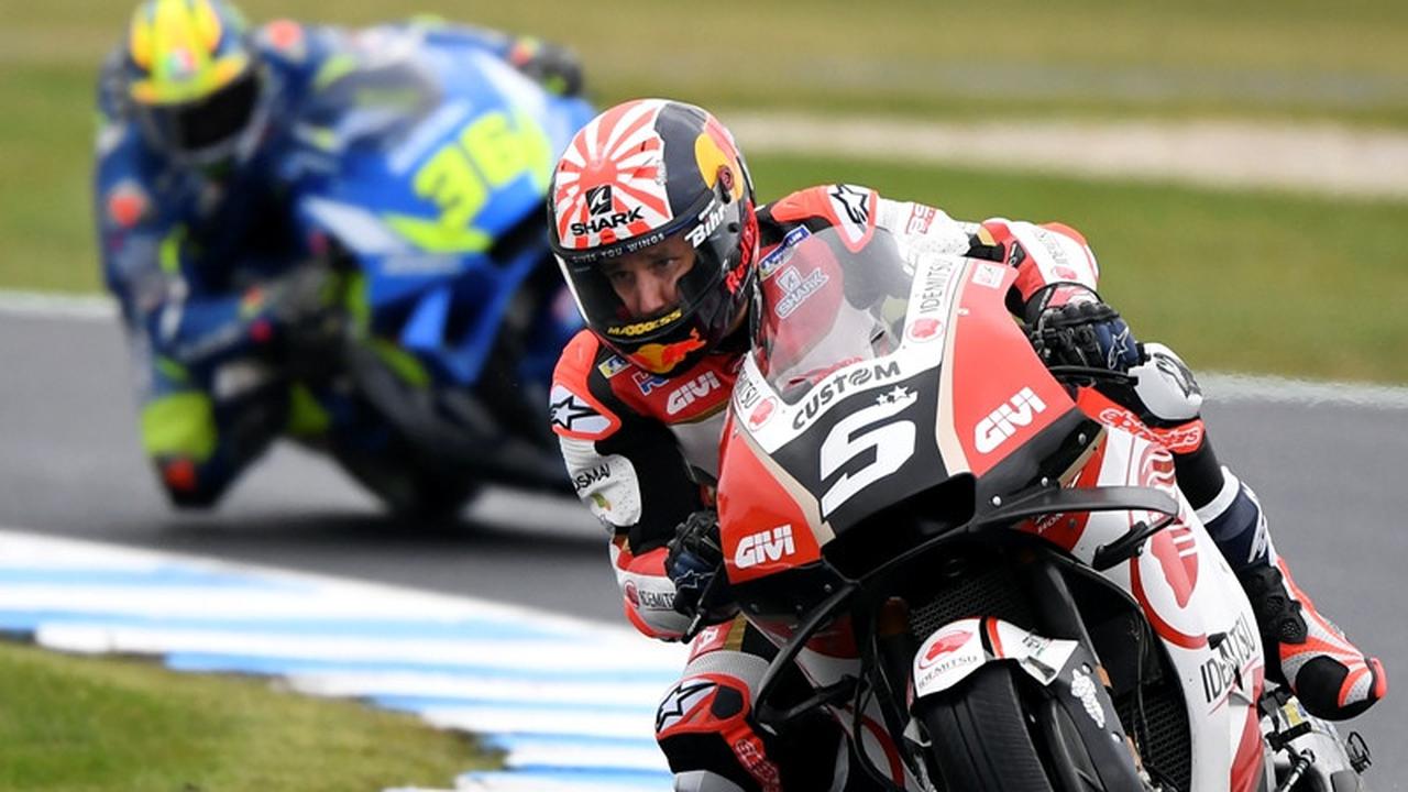 Pembalap LCR Honda, Johann Zarco.