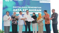 Pemerintah Luncurkan Digitalisasi Akta Kelahiran Terintegrasi Fasilitas Kesehatan