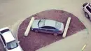 Kalau pake beton emang bisa lewat ? (Source: IST)