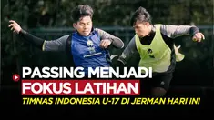 Berita video pelatih Timnas Indonesia U-17, Bima Sakti, fokuskan latihan passing dan penguasaan bola di sesi latihan kali ini di Jerman.