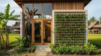 9 Rumah Minimalis di Desa Ukuran 5x8 dengan Kebun Buah Vertikal, Bisa Jadi Inspirasi