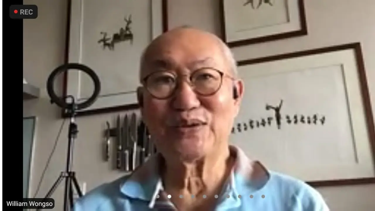 Berkat Pandemi Covid-19, William Wongso Bisa Mengajar Masak di 3 Benua Sekaligus
