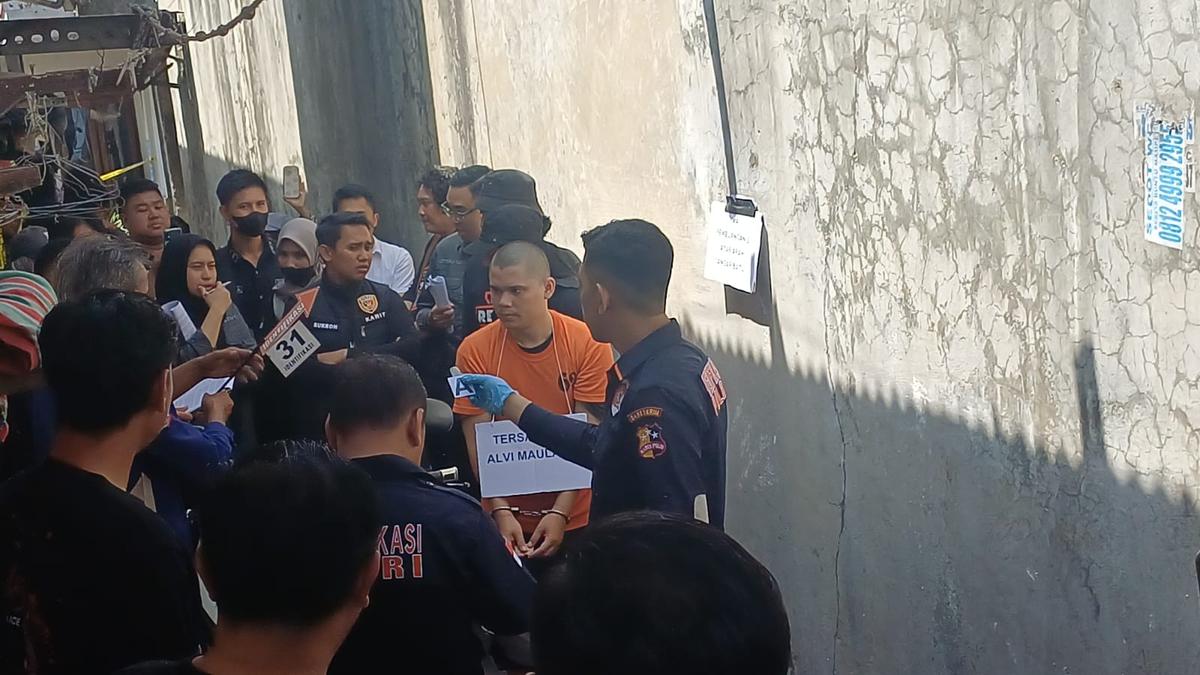 Rekonstruksi Kasus Mutilasi Surabaya