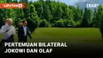Jokowi Bertemu Kanselir Jerman di Sela KTT G7
