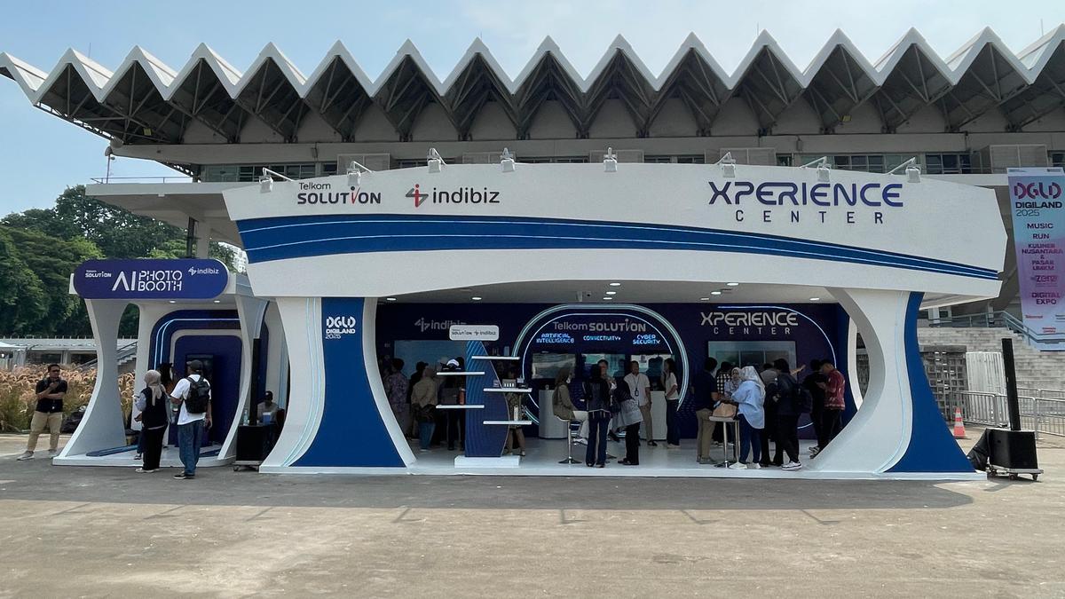 Telkom Solution &amp; Indibiz Hadirkan Xperience Center di Digiland 2025, Pamer Solusi Digital Terkini