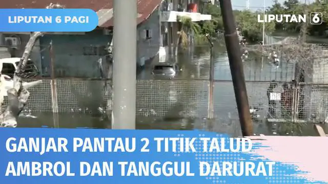 Gubernur Jawa Tengah, Ganjar Pranowo, Selasa (24/05) siang kembali mengecek lokasi bencana banjir rob di Pelabuhan Tanjung Emas. Selain meninjau dua titik talud yang ambrol, Ganjar juga mengecek pembuatan tanggul darurat di lokasi lain yang juga jadi...