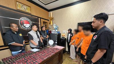 Sejoli Pengedar Pod Narkoba Jaringan Malaysia–Indonesia Ditangkap di Medan