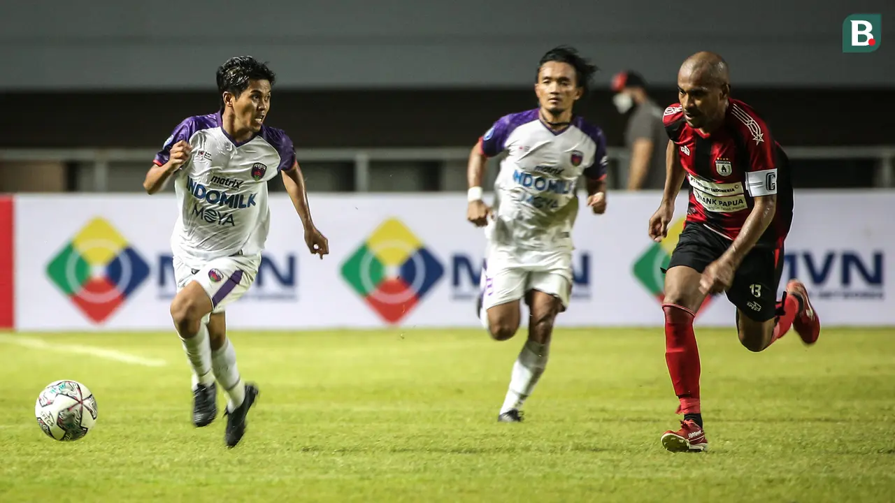BRI Liga 1 2021: Persipura Jayapura vs Persita Tangerang