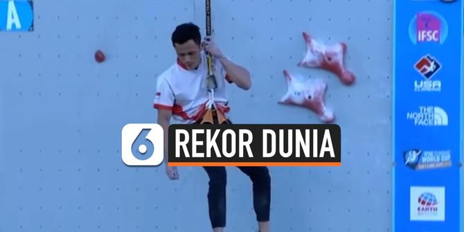 VIDEO: Atlet Panjat Tebing Indonesia Pecahkan Rekor Dunia