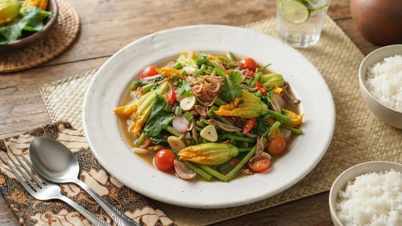Resep Tumis Bunga Labu Kuning