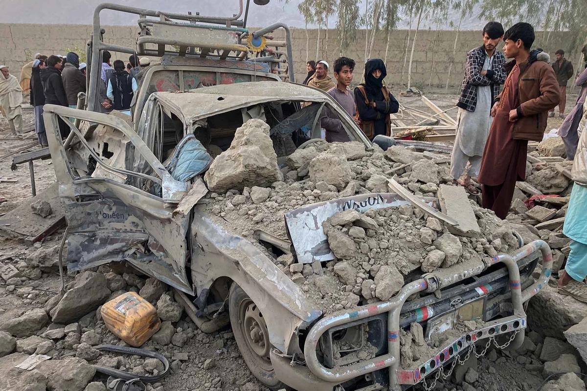 FOTO: Sedikitnya 17 Tewas dalam Serangan Lintas Batas Pakistan di Afghanistan