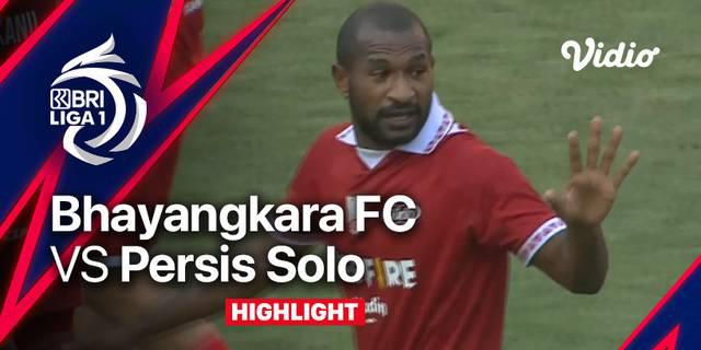 VIDEO: Highlights BRI Liga 1, Gol Tunggal Fernando Rodriguez Bawa Persis Solo Raih Kemenangan Atas Bhayangkara FC