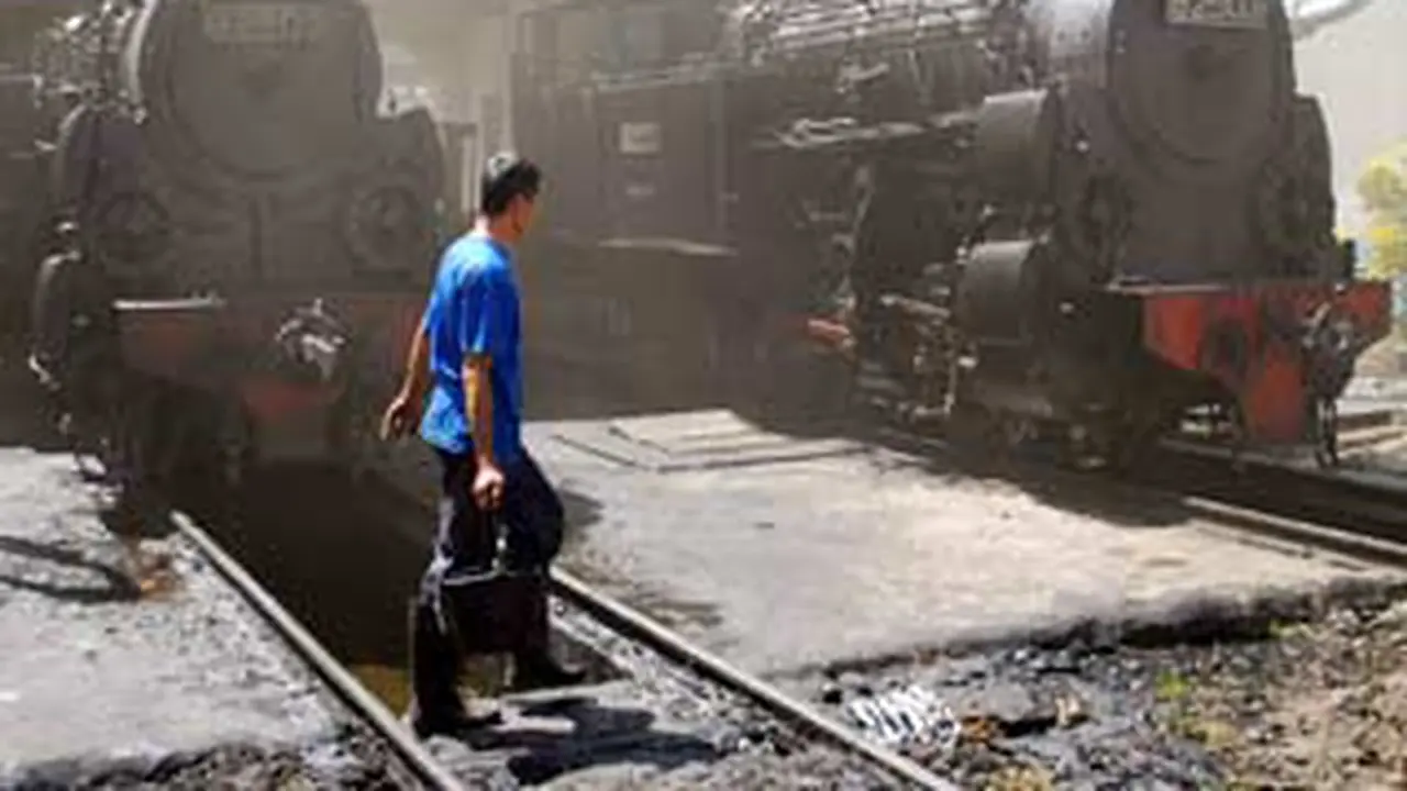 Kereta Api Kuno di Ambarawa
