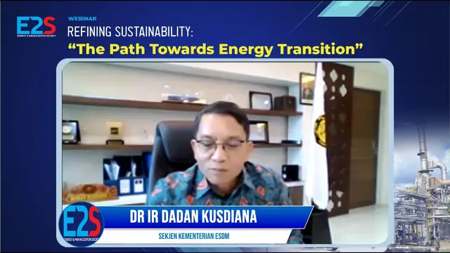 Sekretaris Jenderal Kementerian ESDM, Dadan Kusdiana.