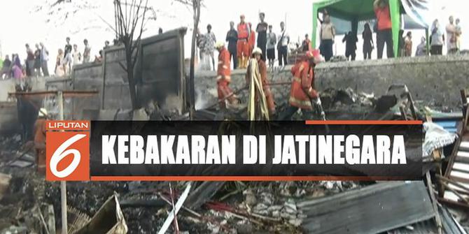 Ratusan Warga Kehilangan Rumah Akibat Kebakaran di Jatinegara