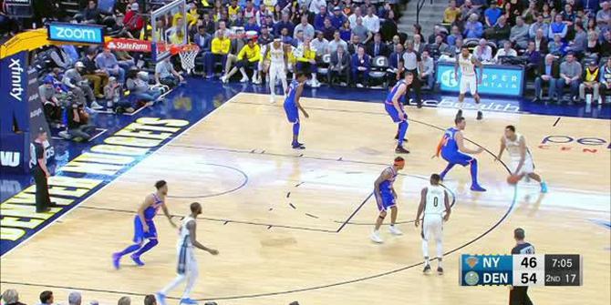 VIDEO : GAME RECAP NBA 2017-2018, Nuggets 130 vs Knicks 118