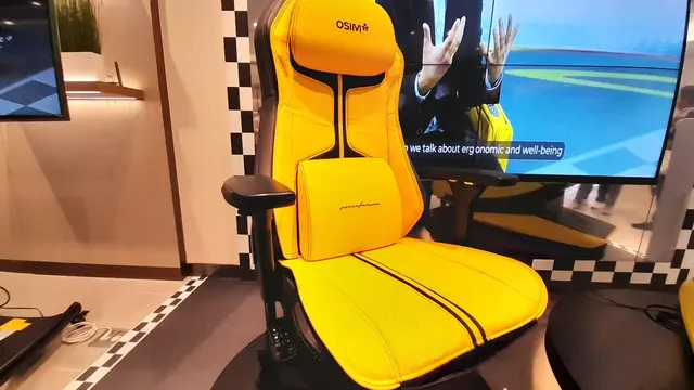 Osim juga meluncurkan produk terbaru sebuah kursi pijat bagi gamer yang bernama uThrone V.