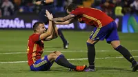 Spanyol vs Inggris (Reuters / Sergio Perez)