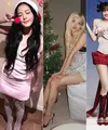 Penampilan Member Blackpink, Jisoo, Rose, Lisa saat Ucapkan Natal dan Happy Holiday 2025. [Instagram]