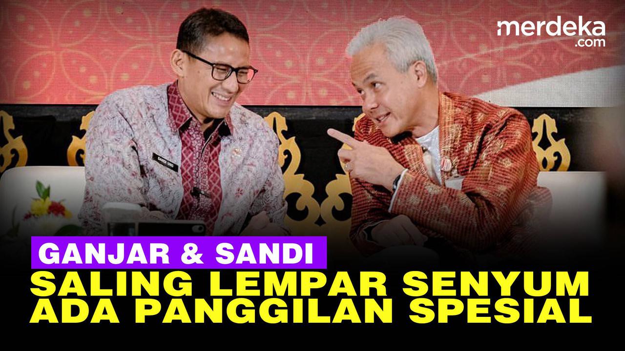 VIDEO: Kode Keras Ganjar Pranowo Temui Sandiaga Uno, Ada Panggilan Spesial