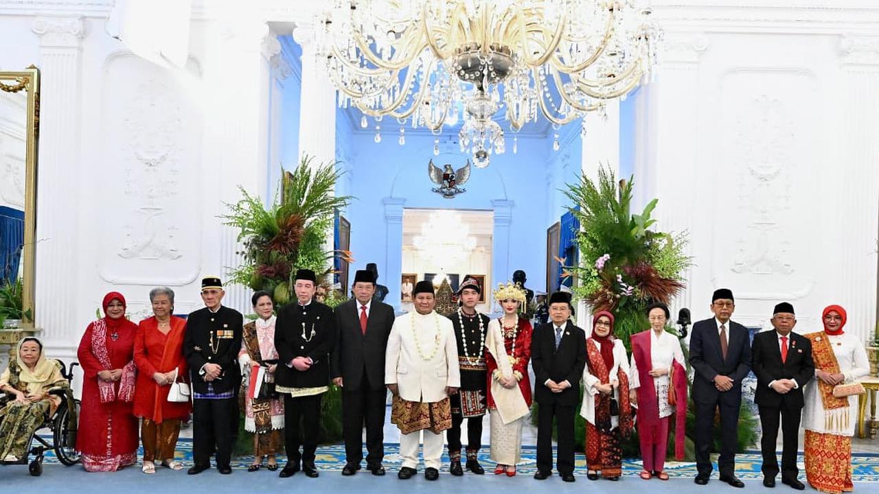 Prabowo Terima Ucapan Selamat Usai Pimpin Upacara HUT RI di Istana dari SBY hingga Try Sutrisno