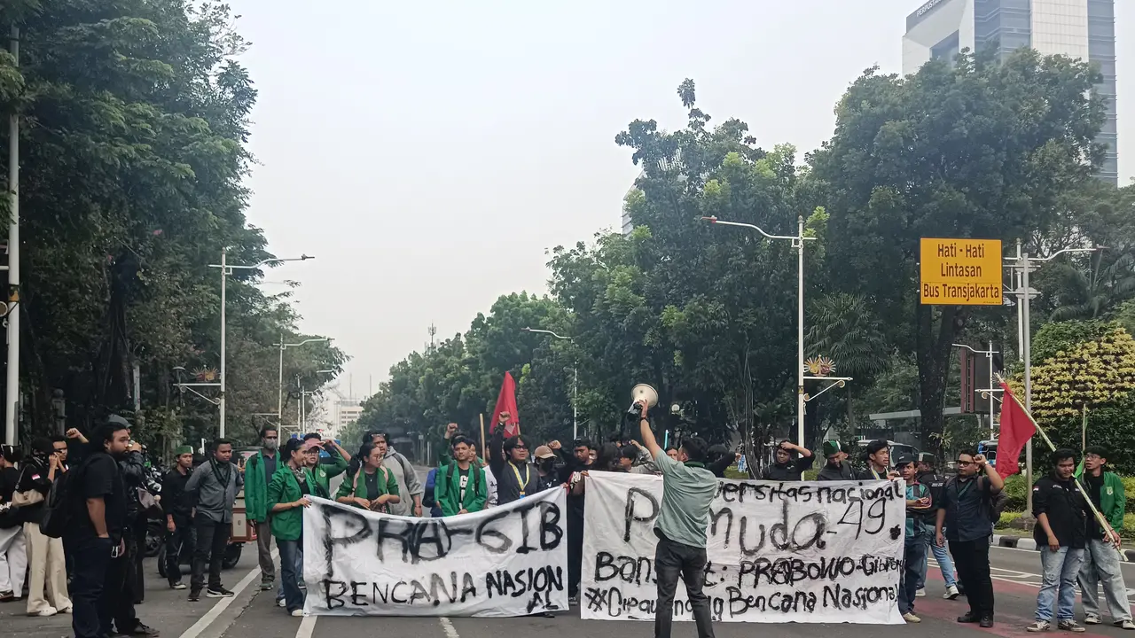 Demo Mahasiswa di Monas