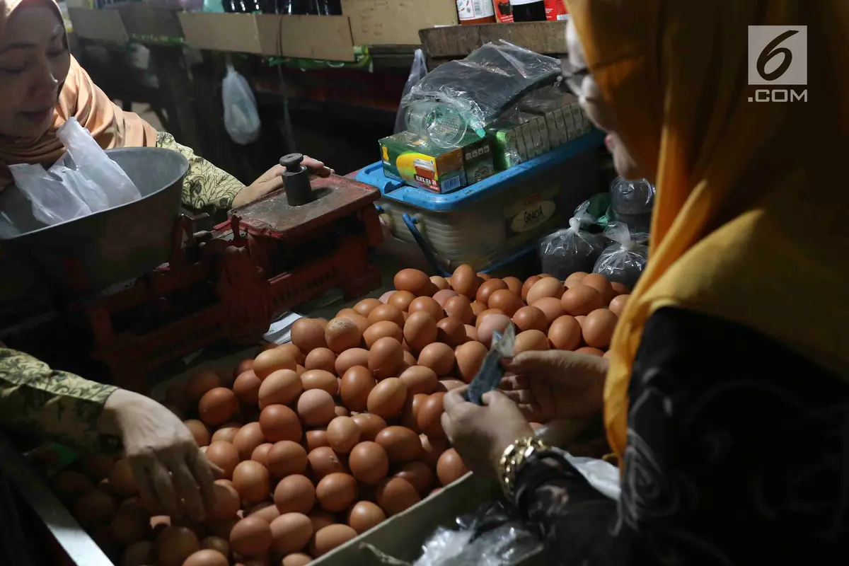 Jelang Natal dan Tahun Baru, Harga Telur di Jakarta Naik 21 Persen