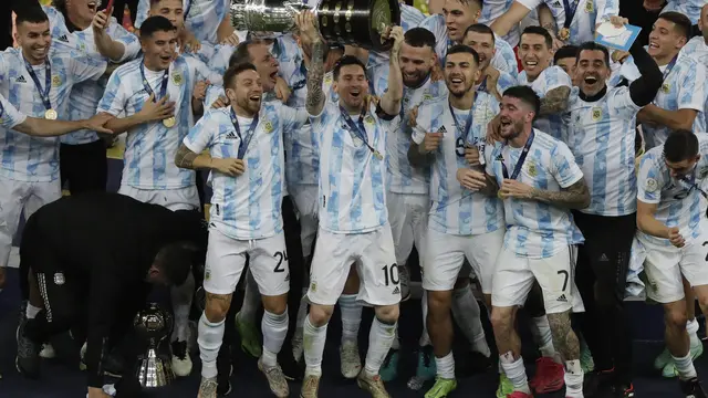 Copa America 2021 Argentina melawan Brasil