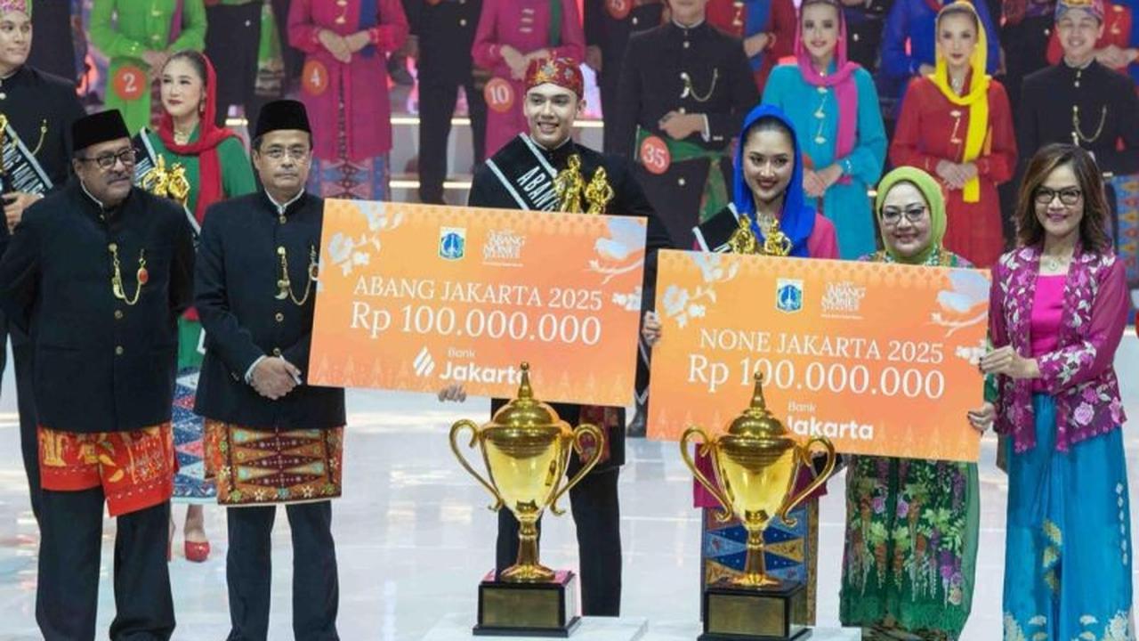 Trivia: Abang None Jakarta Pertama Kali Digelar 1968, Bank Jakarta Beri Tabungan Pemenang 2025