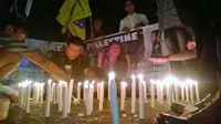 Gabungan Mahasiswa se-Sumsel Salat Gaib untuk Palestina