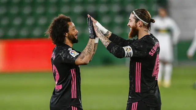 Foto Liga Spanyol: Real Madrid Tertahan di Markas Elche