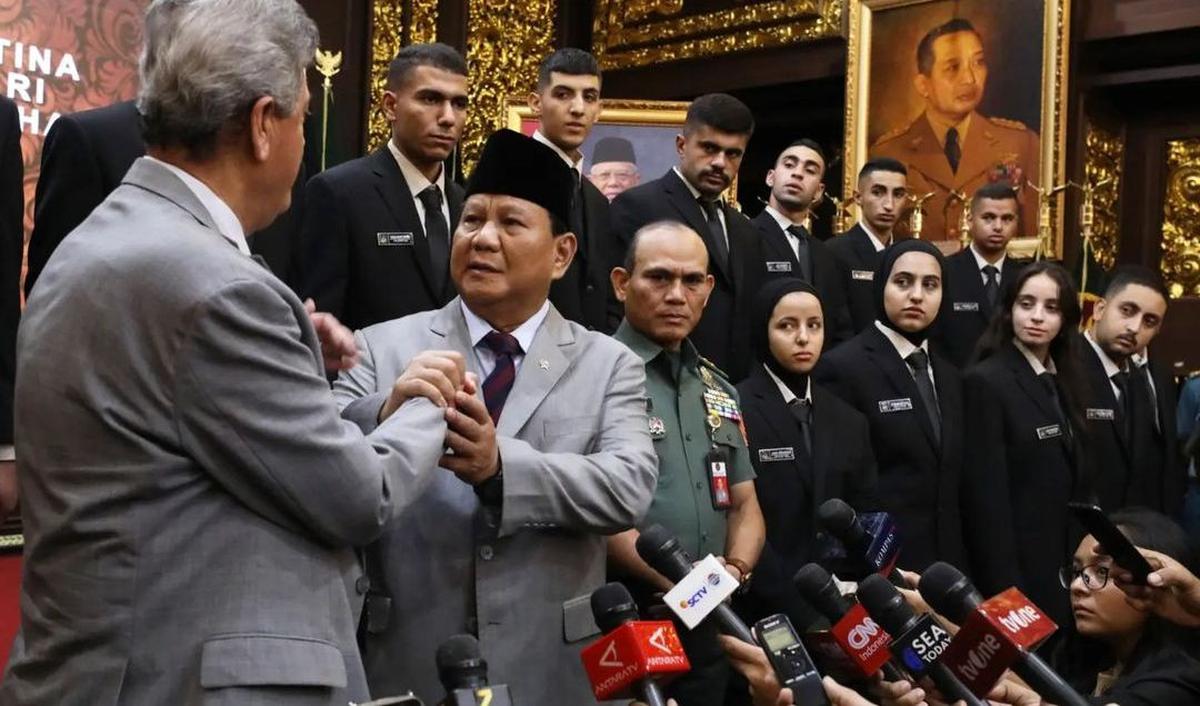 22 pelajar Palestina itu akan  berada di Indonesia selama lima tahun.