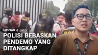 Polisi Bebaskan Pendemo yang Ditangkap saat Unjuk Rasa Peringatan Sumpah Pemuda