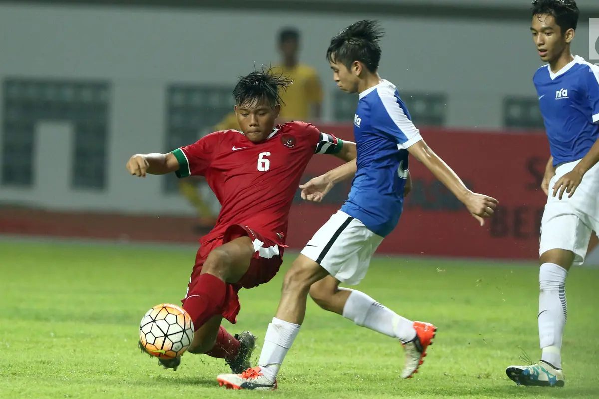 20170608-Timnas Indonesia U-16 Bungkam Singapura U-16-Tebe