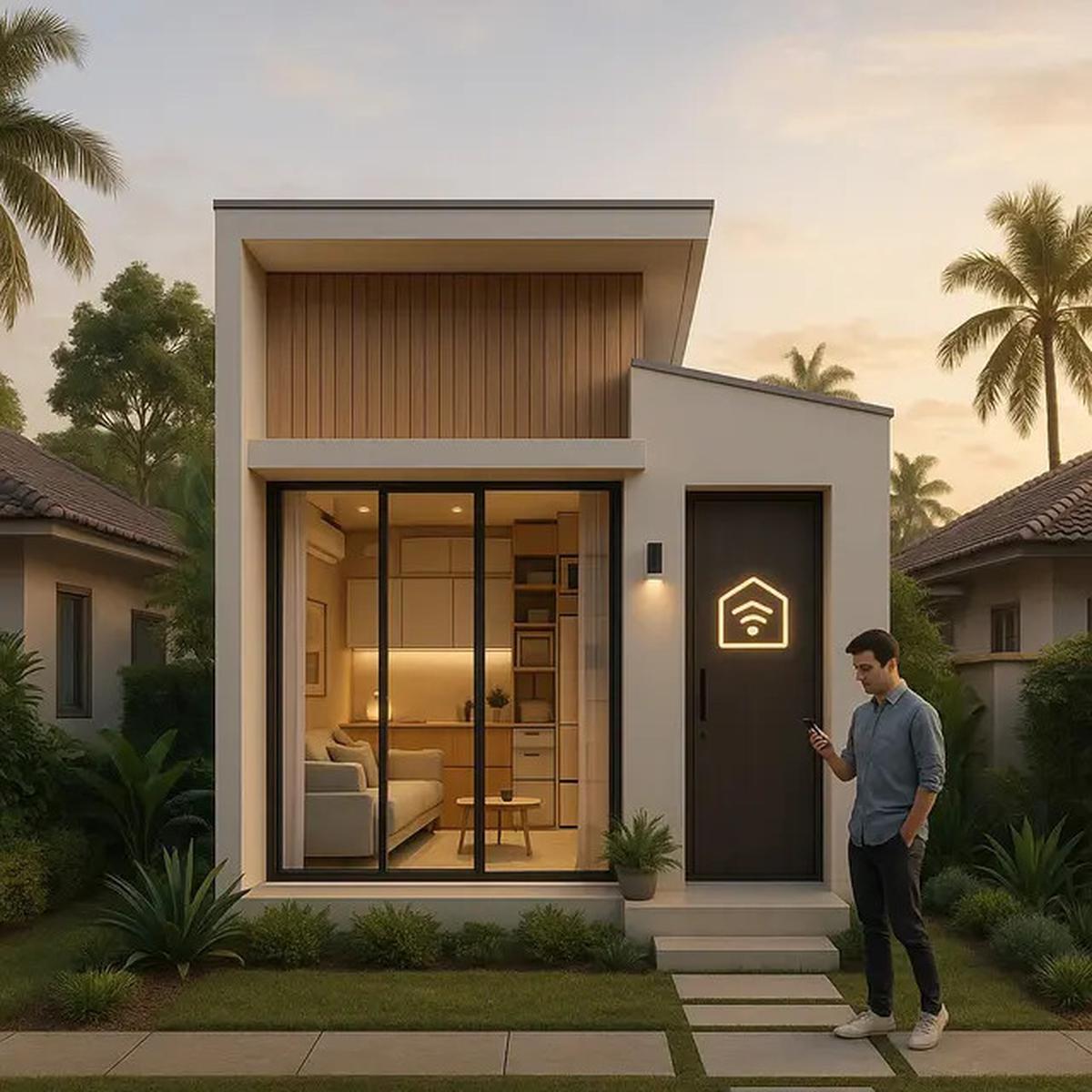 8 Desain Rumah Kecil 4x6 Mewah Estetik Kontemporer di 2025, Ini Model yang Cocok untuk Pasutri Muda