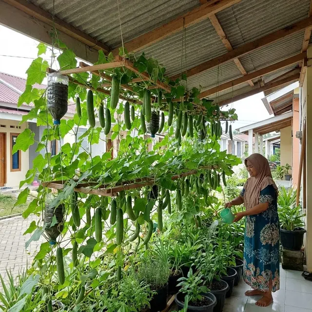 Taman Gantung Mentimun (Gemini AI)