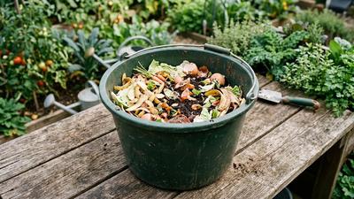 Cara Membuat Kompos Sederhana dari Sisa Sayuran Dapur untuk Kebun Rumah, Mudah dan Irit