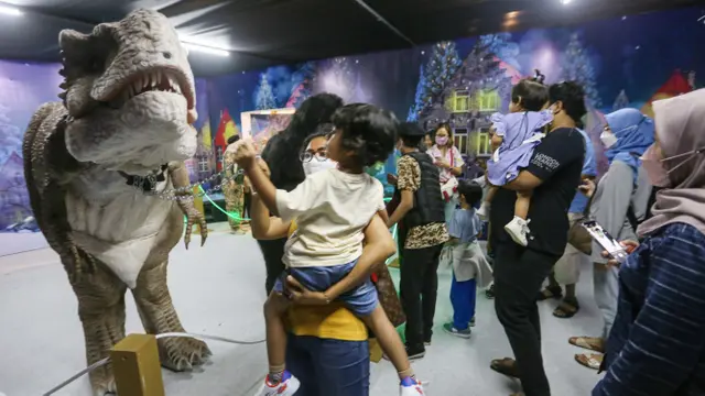 Petualangan Seru dengan Dinosaurus di Wahana Dino Xscape